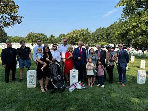 cemetery sex scandal|See video Trump campaign posted of controversial Arlington visit.